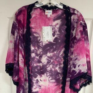 LulaRoe Chloe Bohemian Overlay NWT Size Small